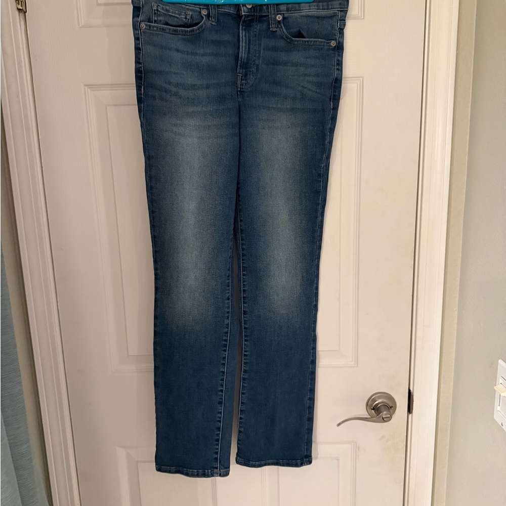 Lucky Brand Women's Straight Leg Blue Jeans